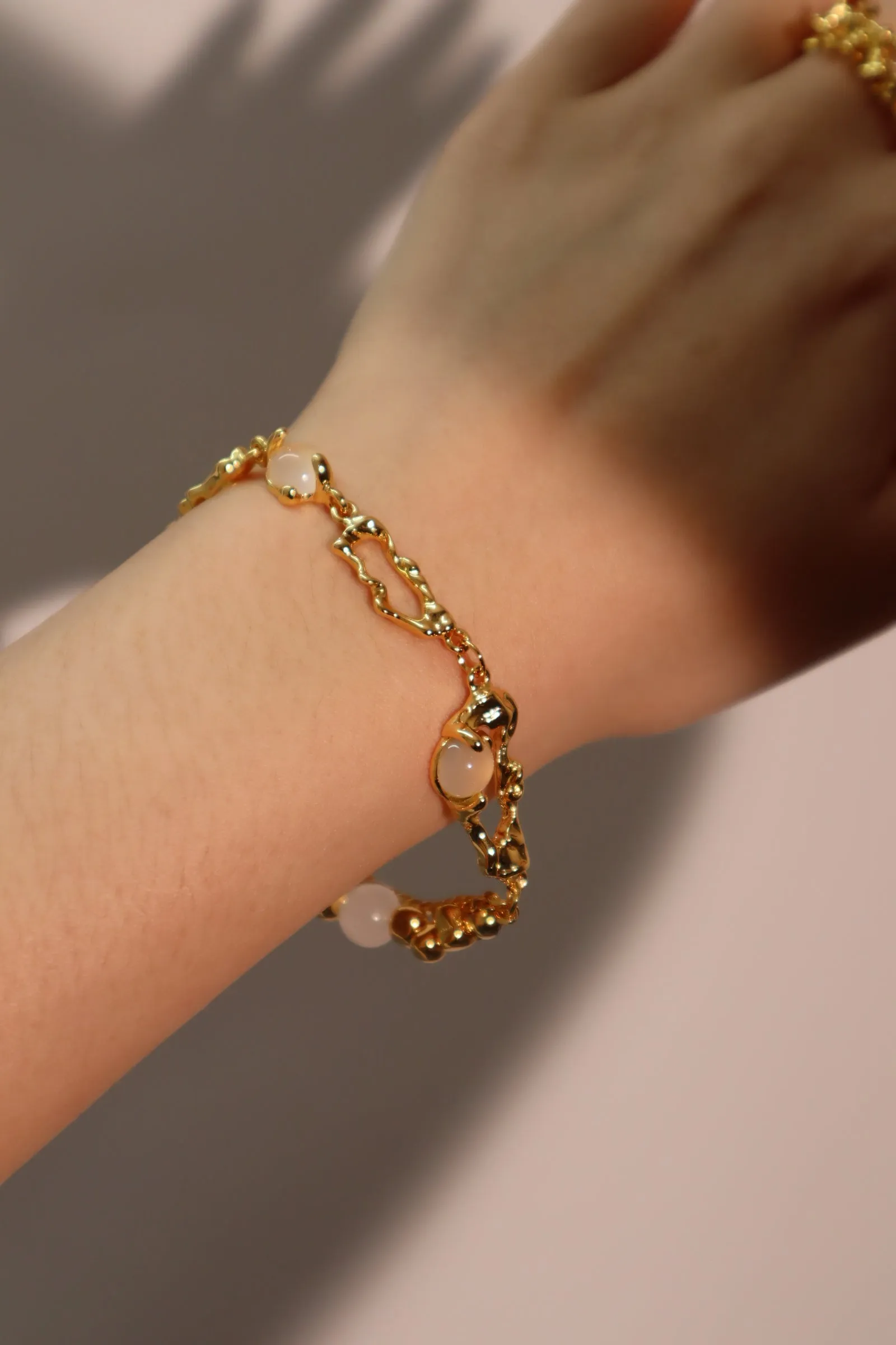 18K Real Gold Plated Moonlight Bracelet