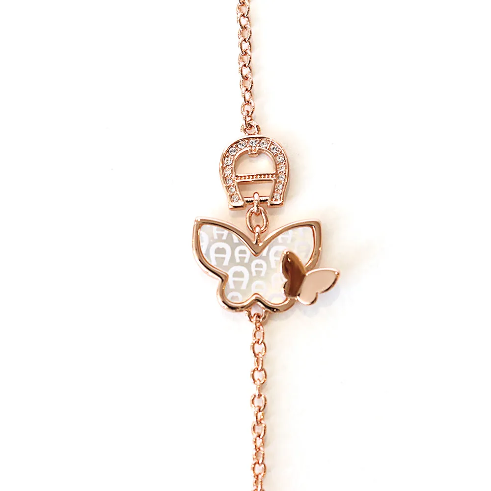 Aigner Bracelet Rose Gold Plated