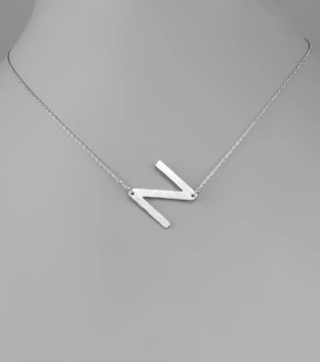 Alphabet Initial Necklace