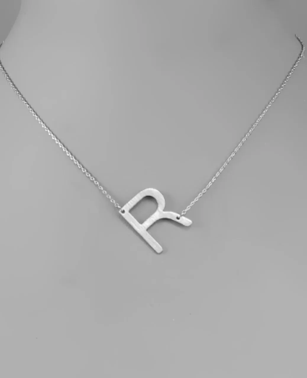 Alphabet Initial Necklace