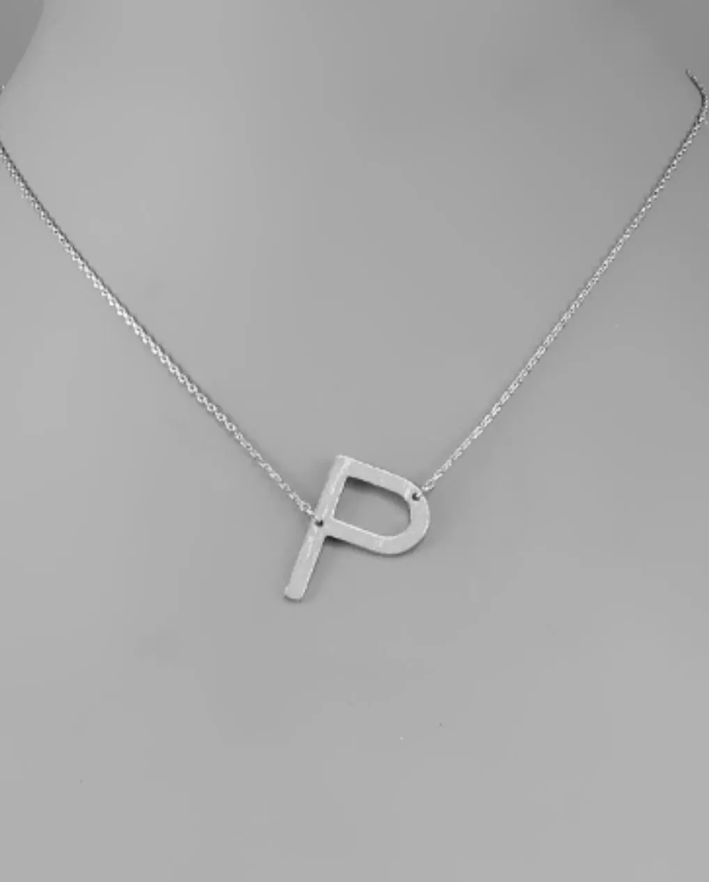 Alphabet Initial Necklace