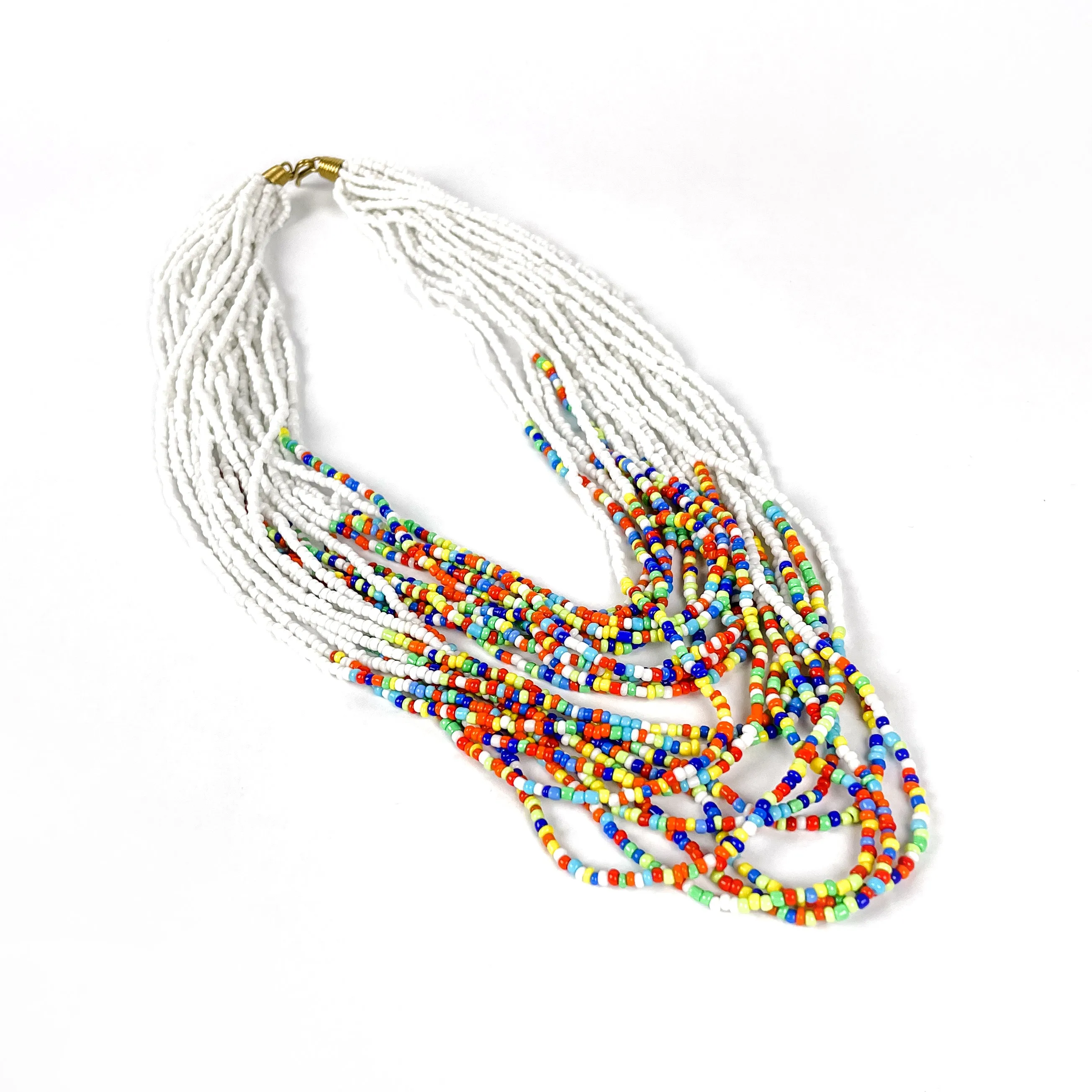 Beaded Multi-Strand Necklace