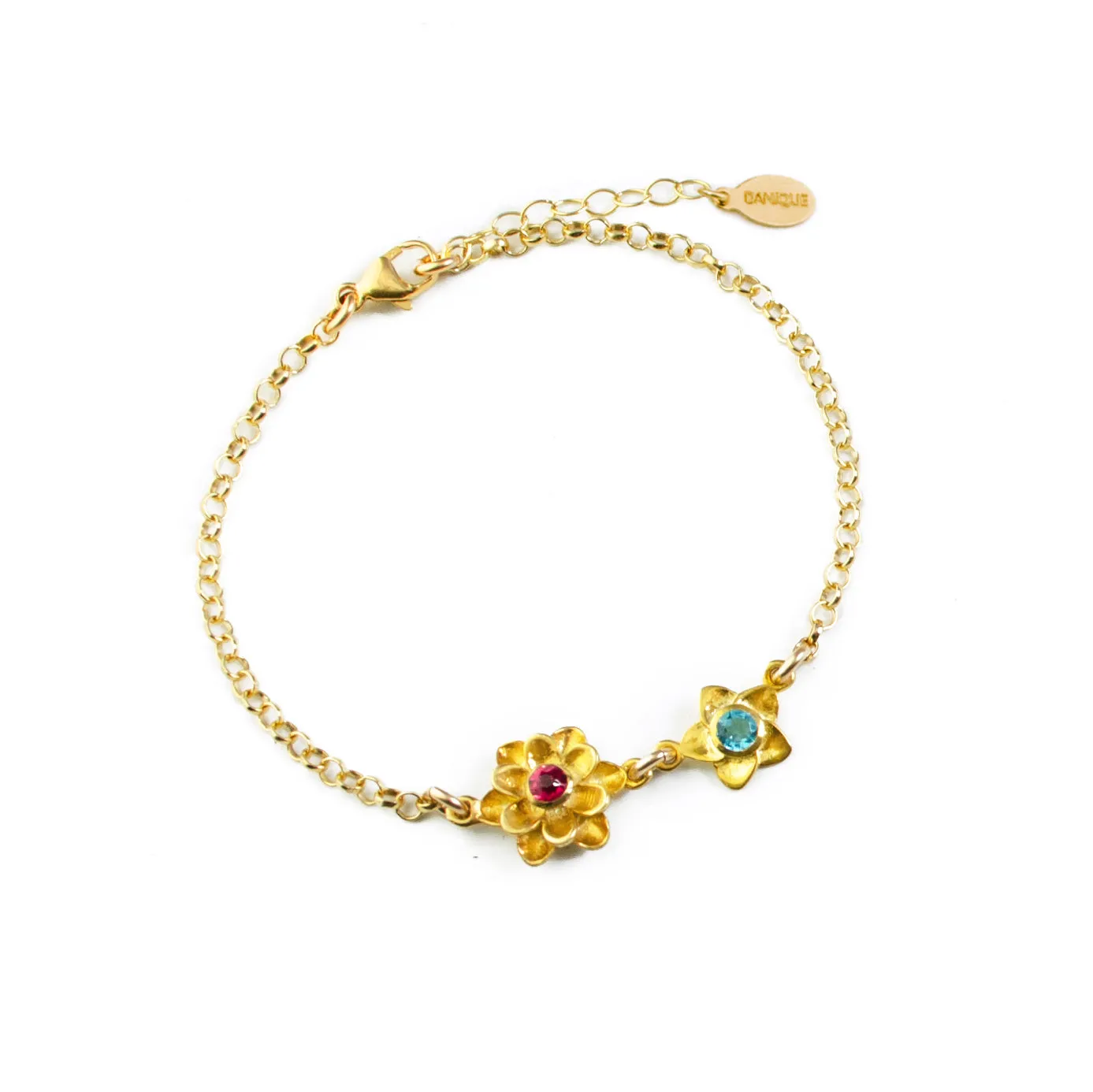 Bloom Birthstone Mom Bracelet