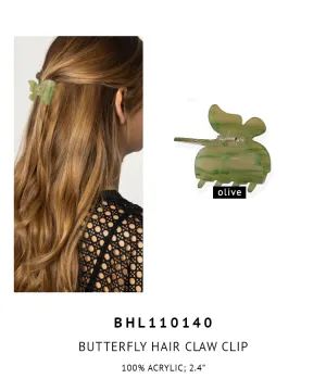 Butterfly Hair Claw Clip