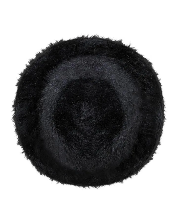 Cinzia Rocca Fur Effect Wool Bucket Hat