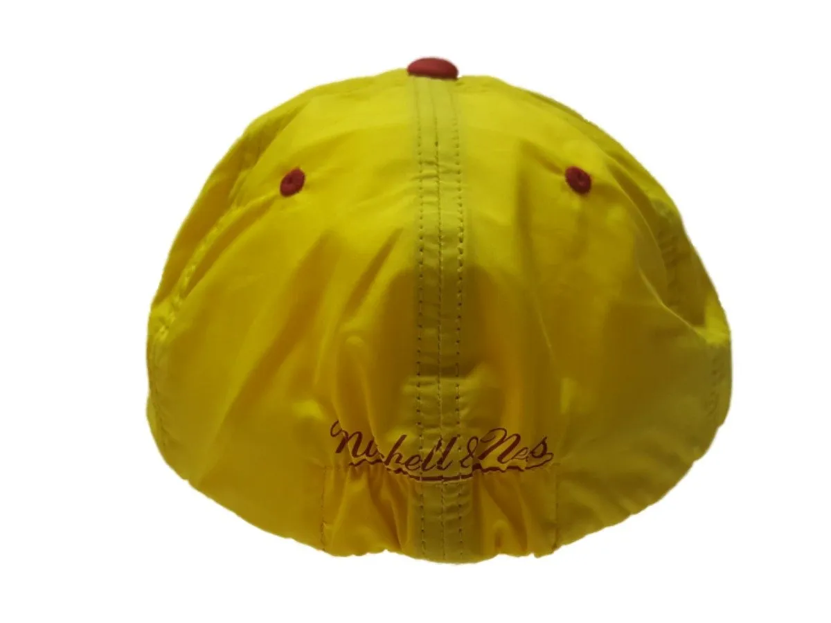 Cleveland Cavaliers Mitchell & Ness Yellow Flat Bill Elastic Painter Style Hat