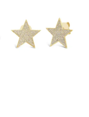 diamond star studs