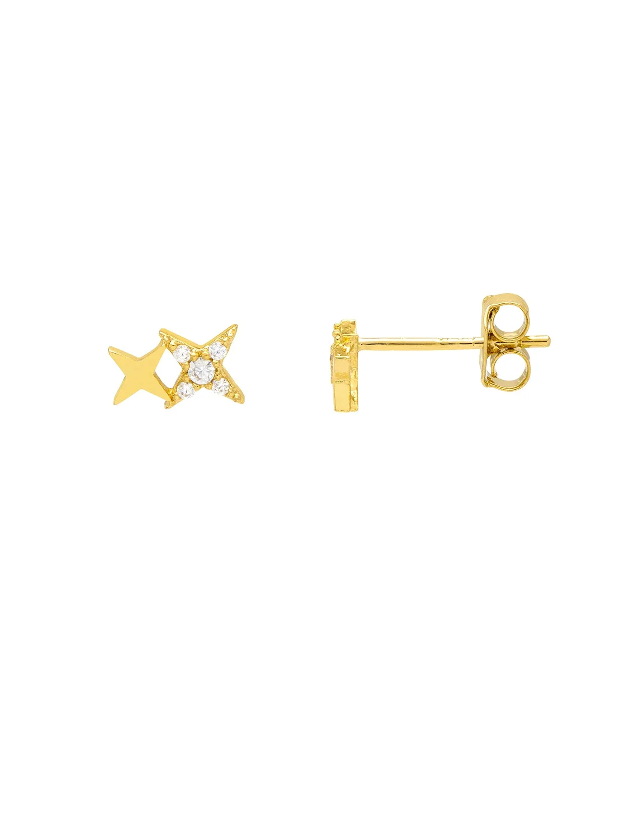 Duo Star Studs