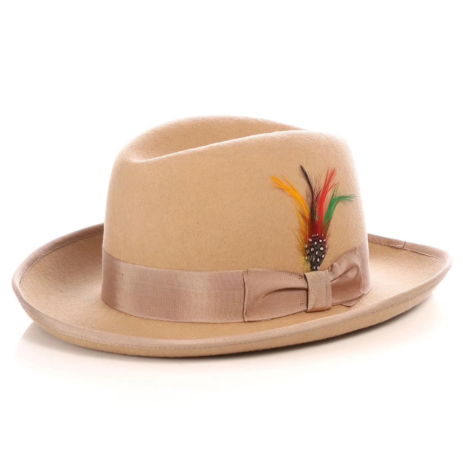 Ferrecci Premium Tan Godfather Hat