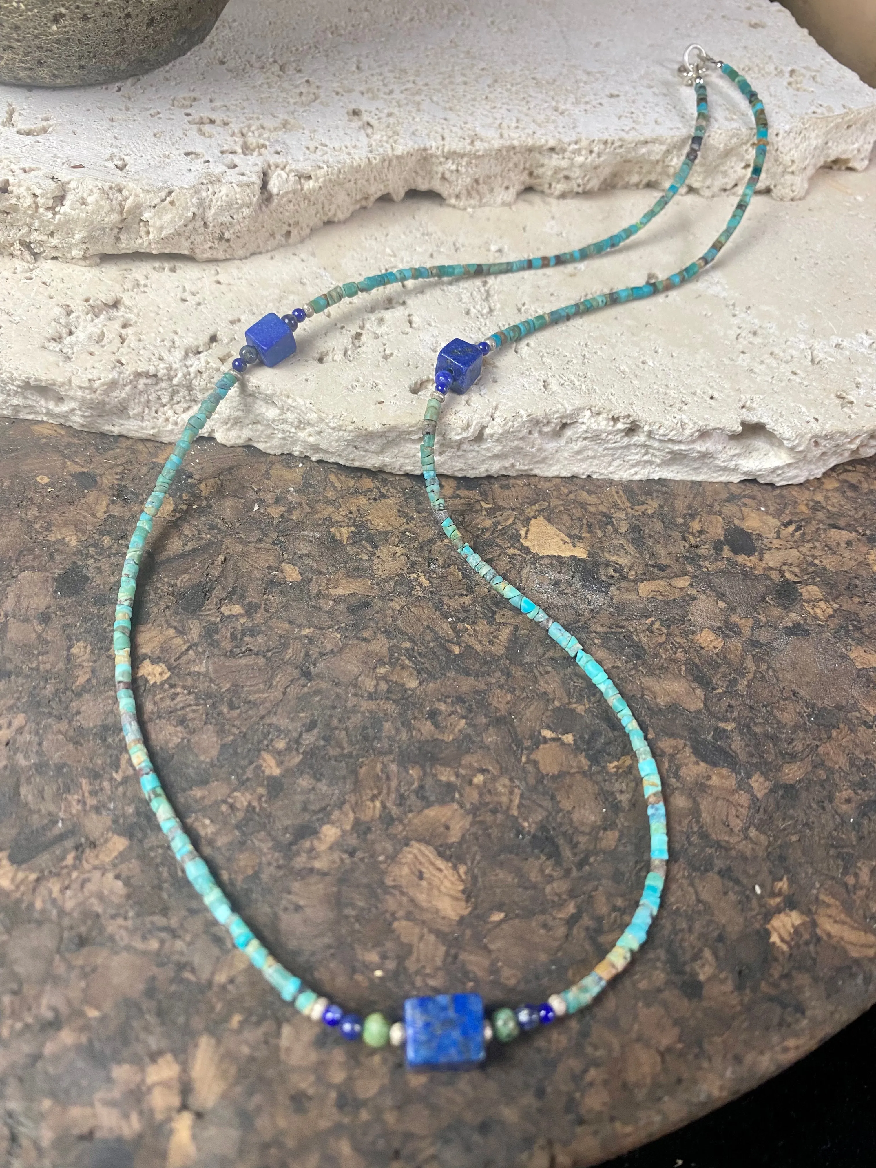 Fine Turquoise & Lapis Necklaces