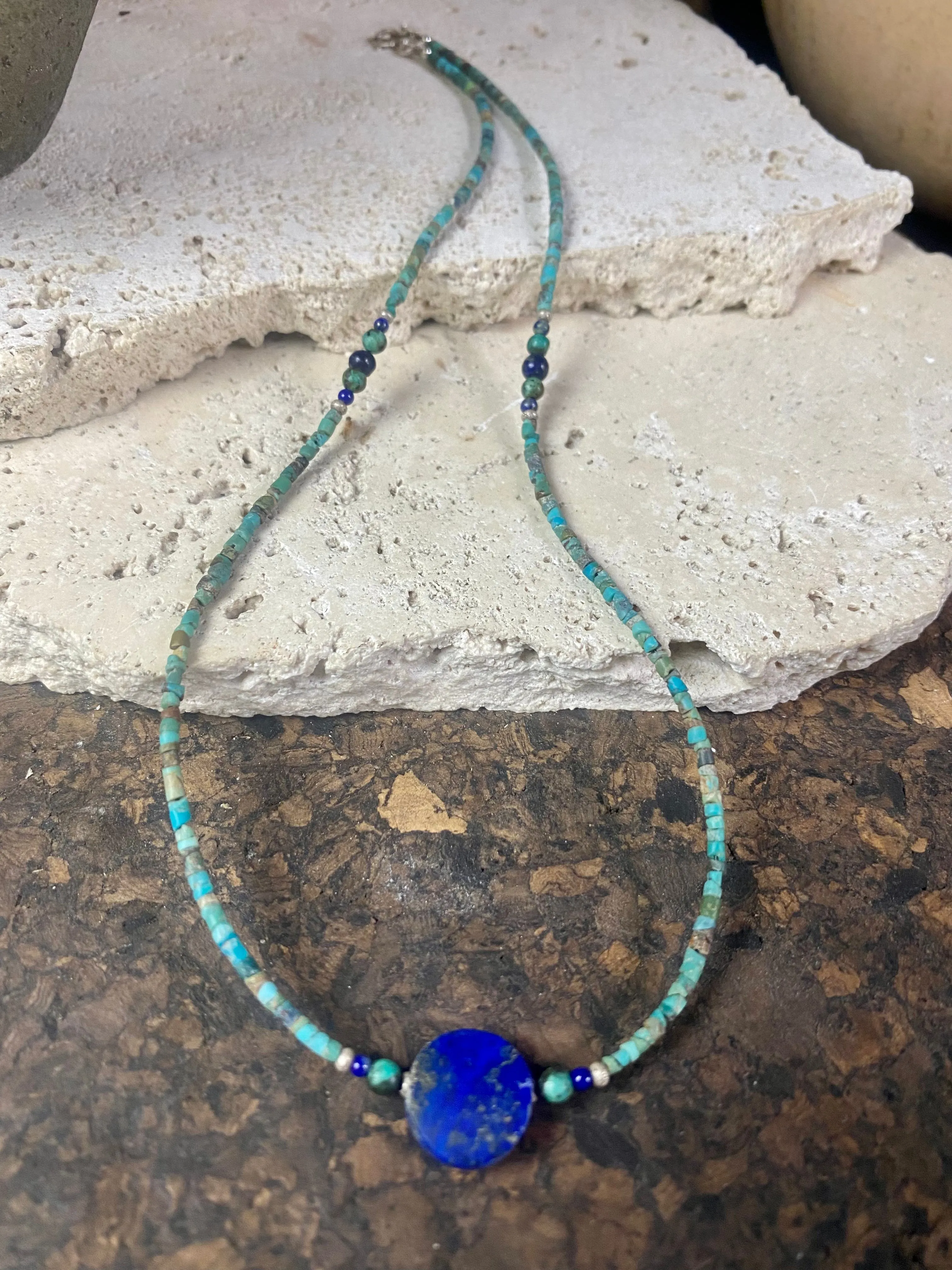 Fine Turquoise & Lapis Necklaces