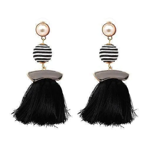 Fringed Fashion Tassel Earrings