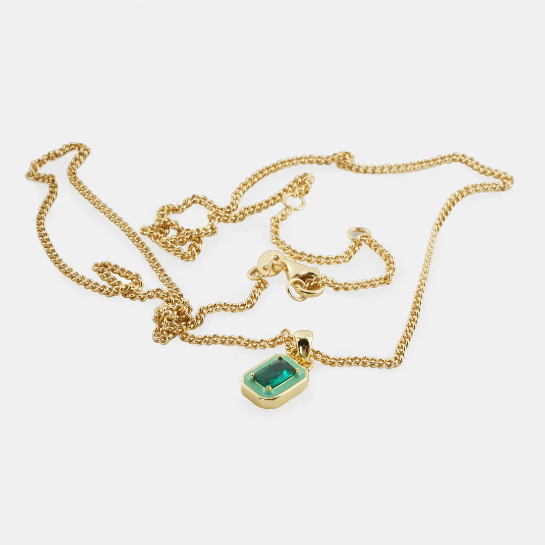 Limited Edition Luxurious Gold Green and Blush Statement Necklace