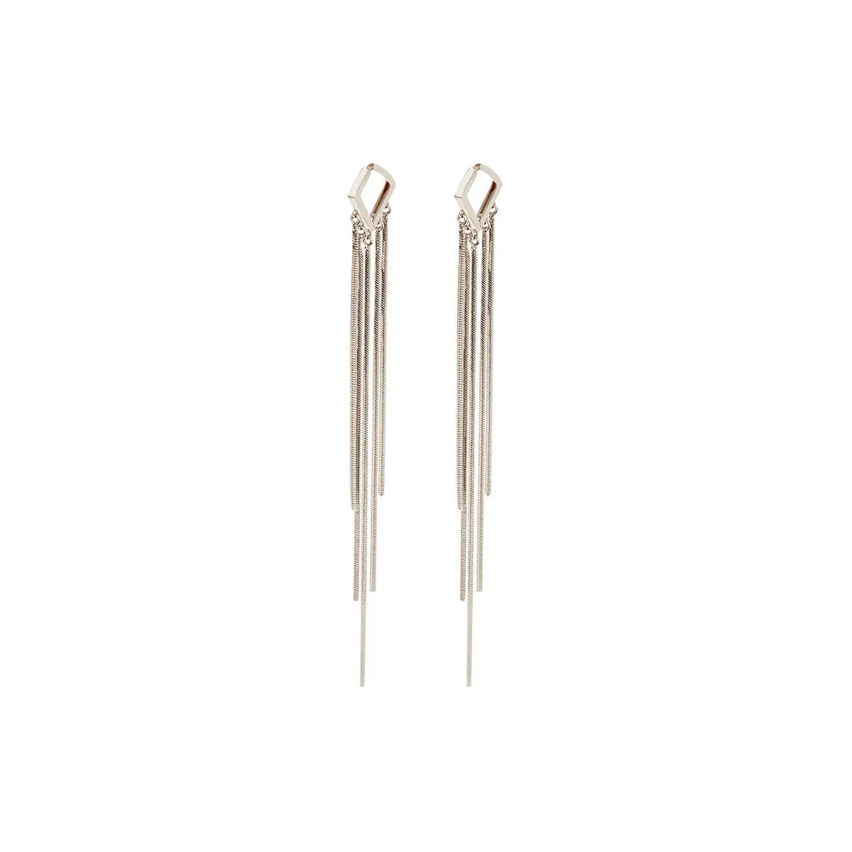 Hide And Seek Long Gold Earrings