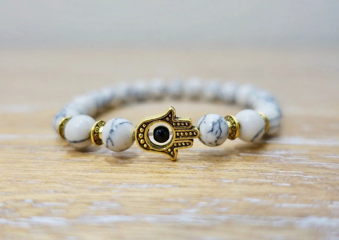 Inspiring Peace Hamsa Bracelet