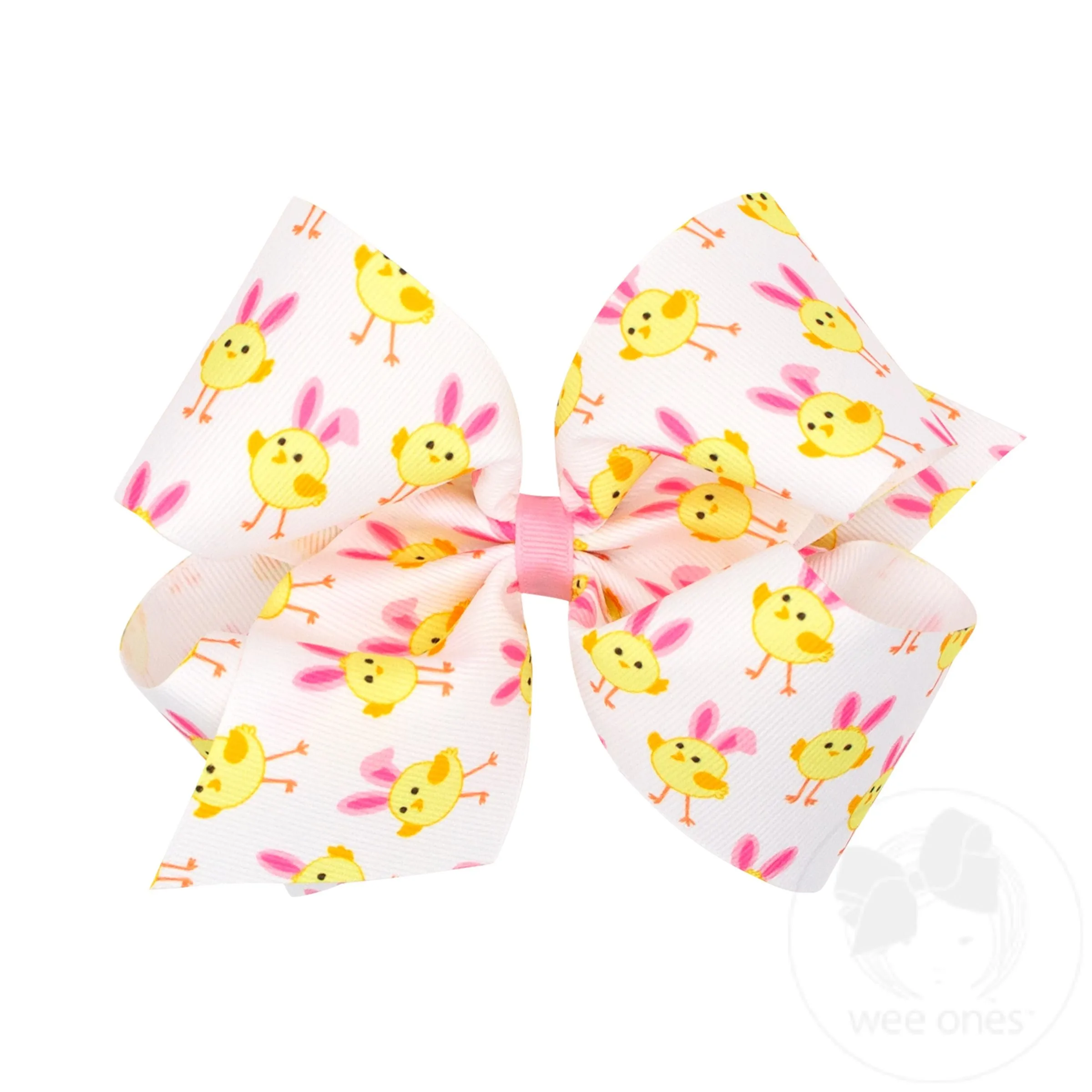 King Grosgrain Easter-themed Print Girls Hair Bow