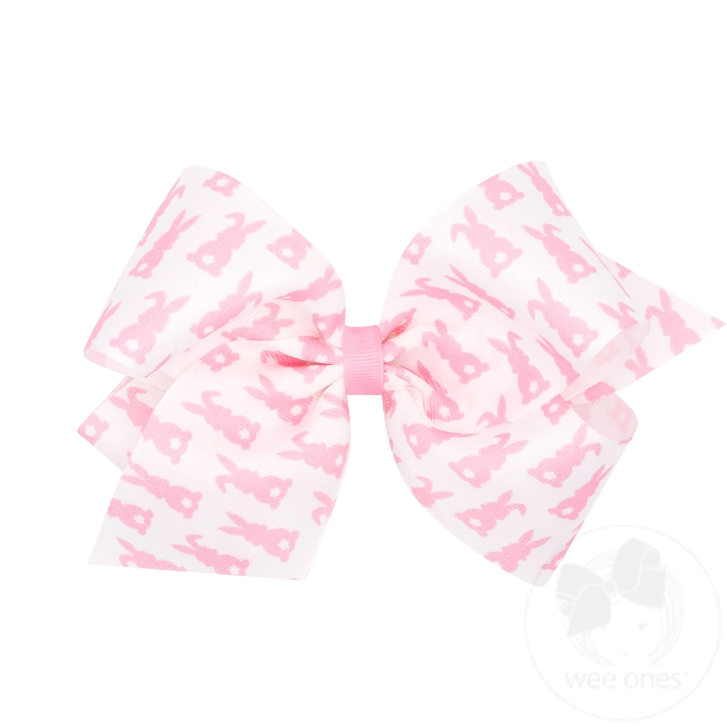 King Grosgrain Easter-themed Print Girls Hair Bow