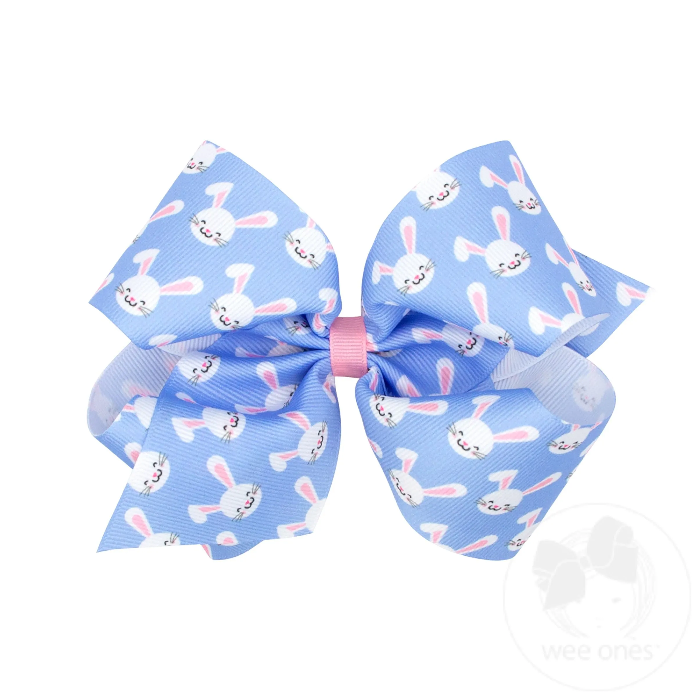 King Grosgrain Easter-themed Print Girls Hair Bow