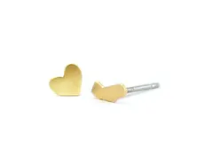 Kris Nations Heart   California Stud Earrings