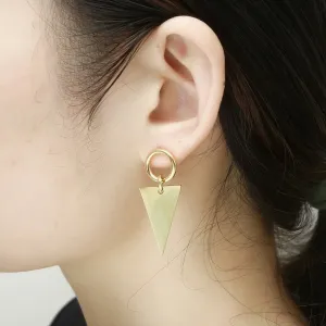 Kylie Triangle Drop Earrings