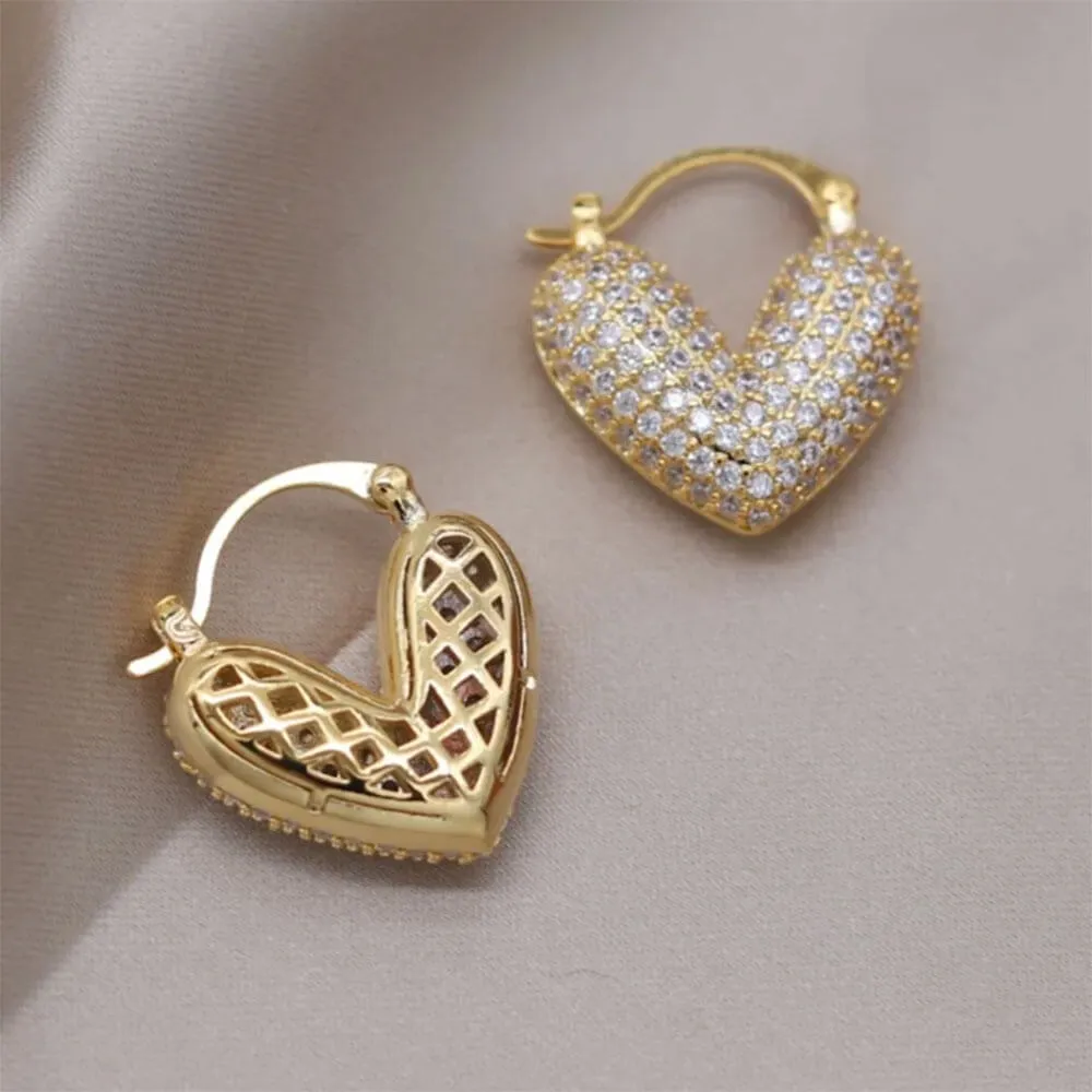 Love Me Tender Rhinestone Earrings