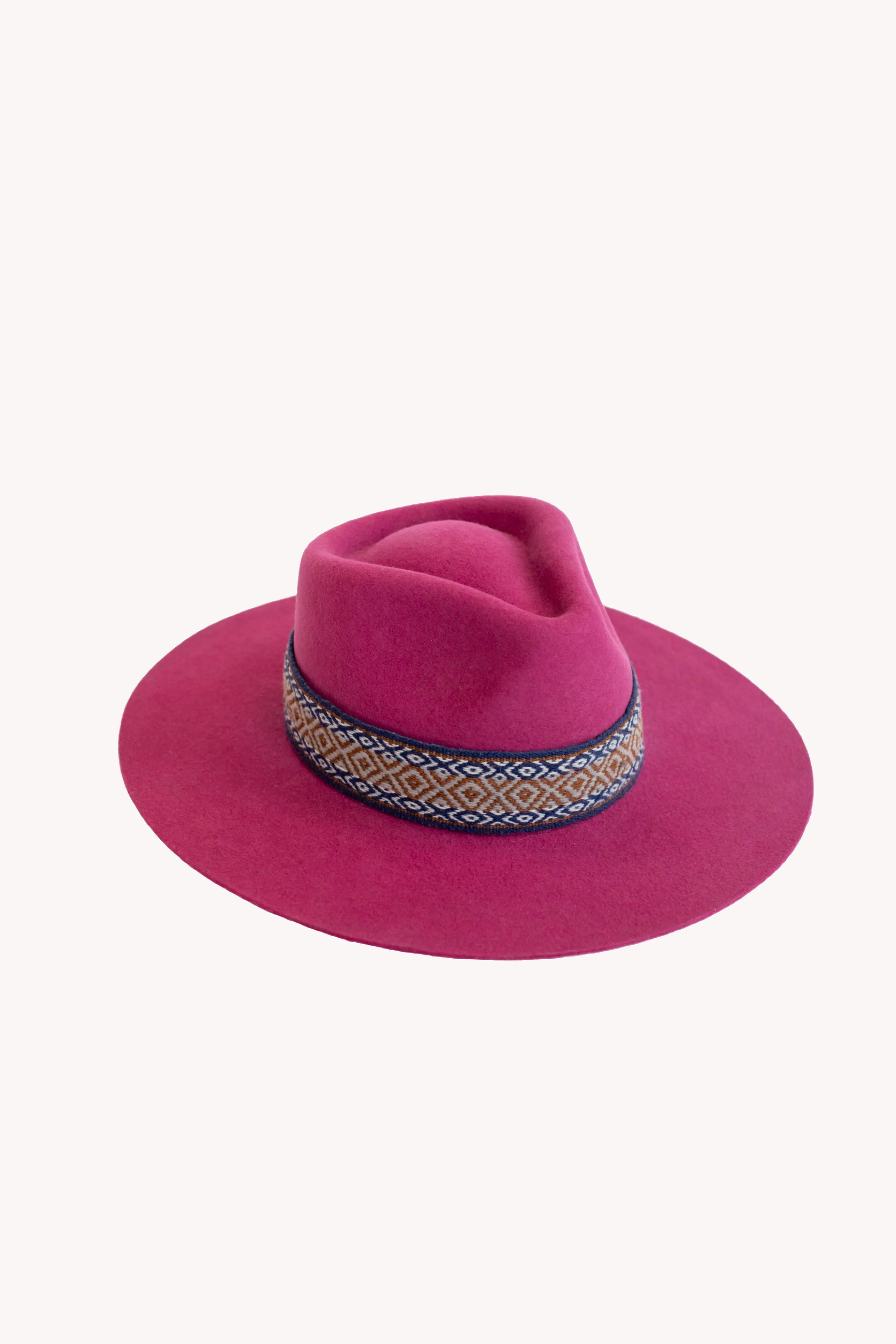 Mauve Western Hat