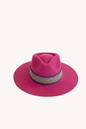 Mauve Western Hat