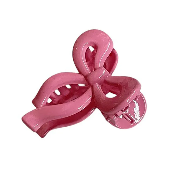 Mini Bow Hair Claw Clip