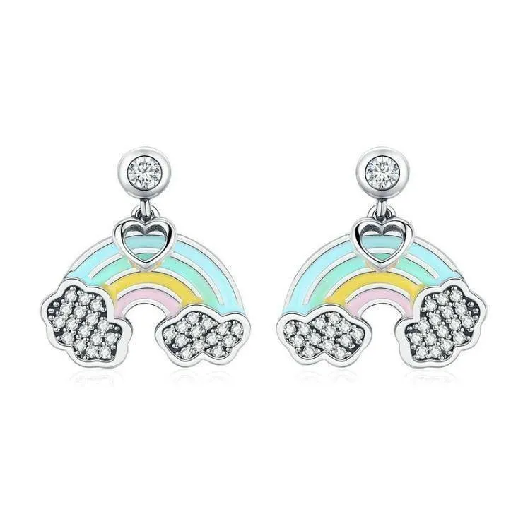 "Rainbow Love" Earrings