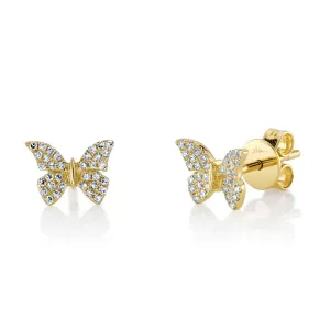 SC55024044 14K Yellow Gold Stud Earrings