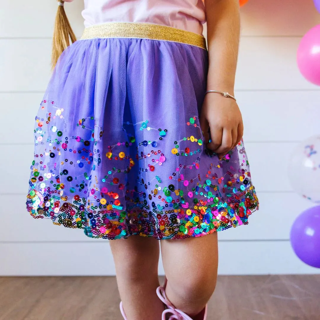 Sweet Wink: Lavender Confetti Tutu