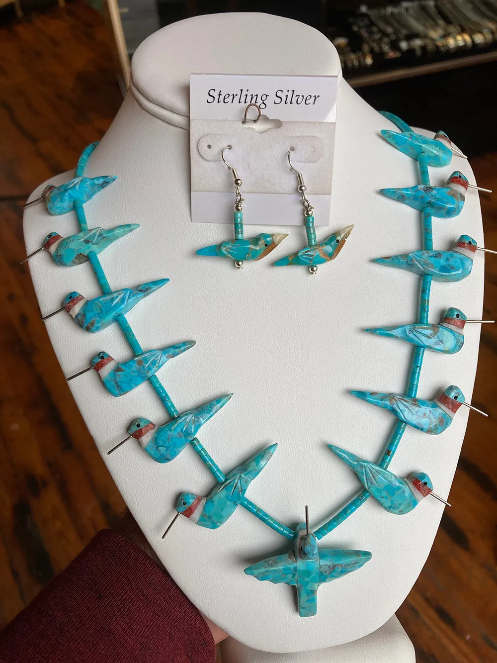 Turquoise Fetish Necklace