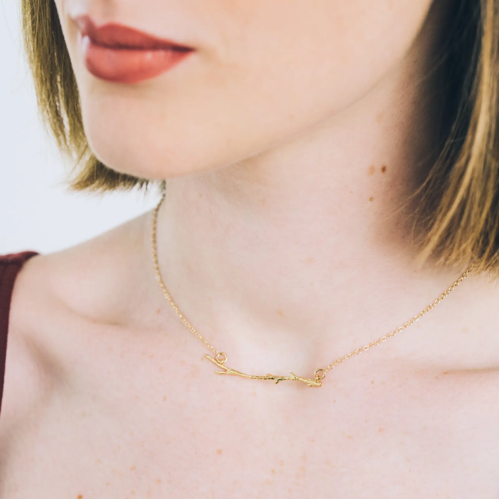 Twig Layering Necklace