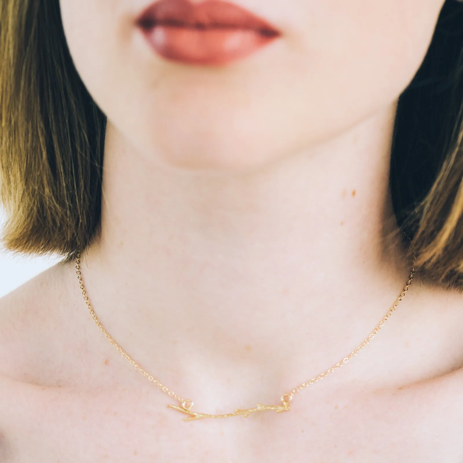 Twig Layering Necklace