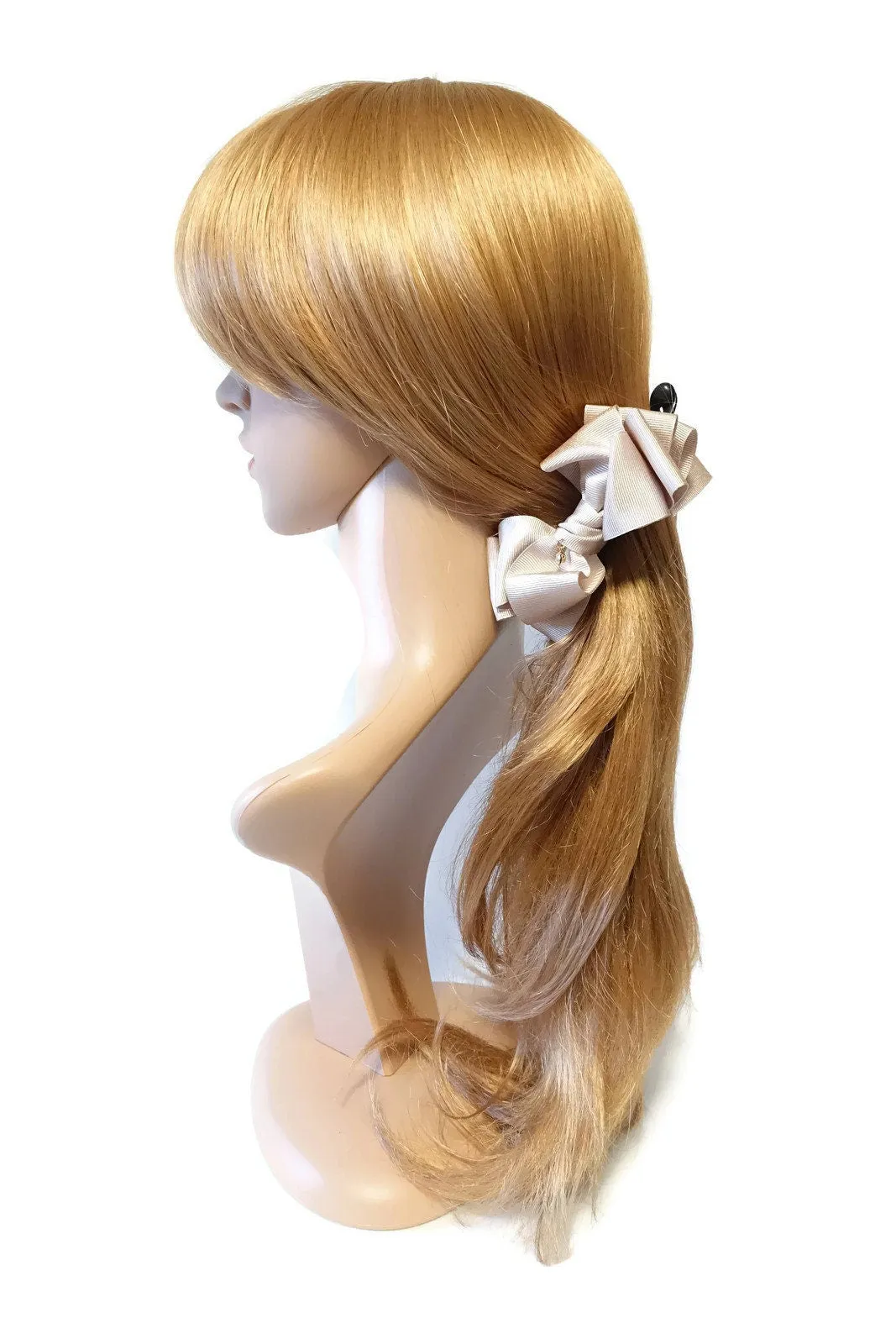 twist boutique grosgrain hair bow banana clip Women hair Accessory