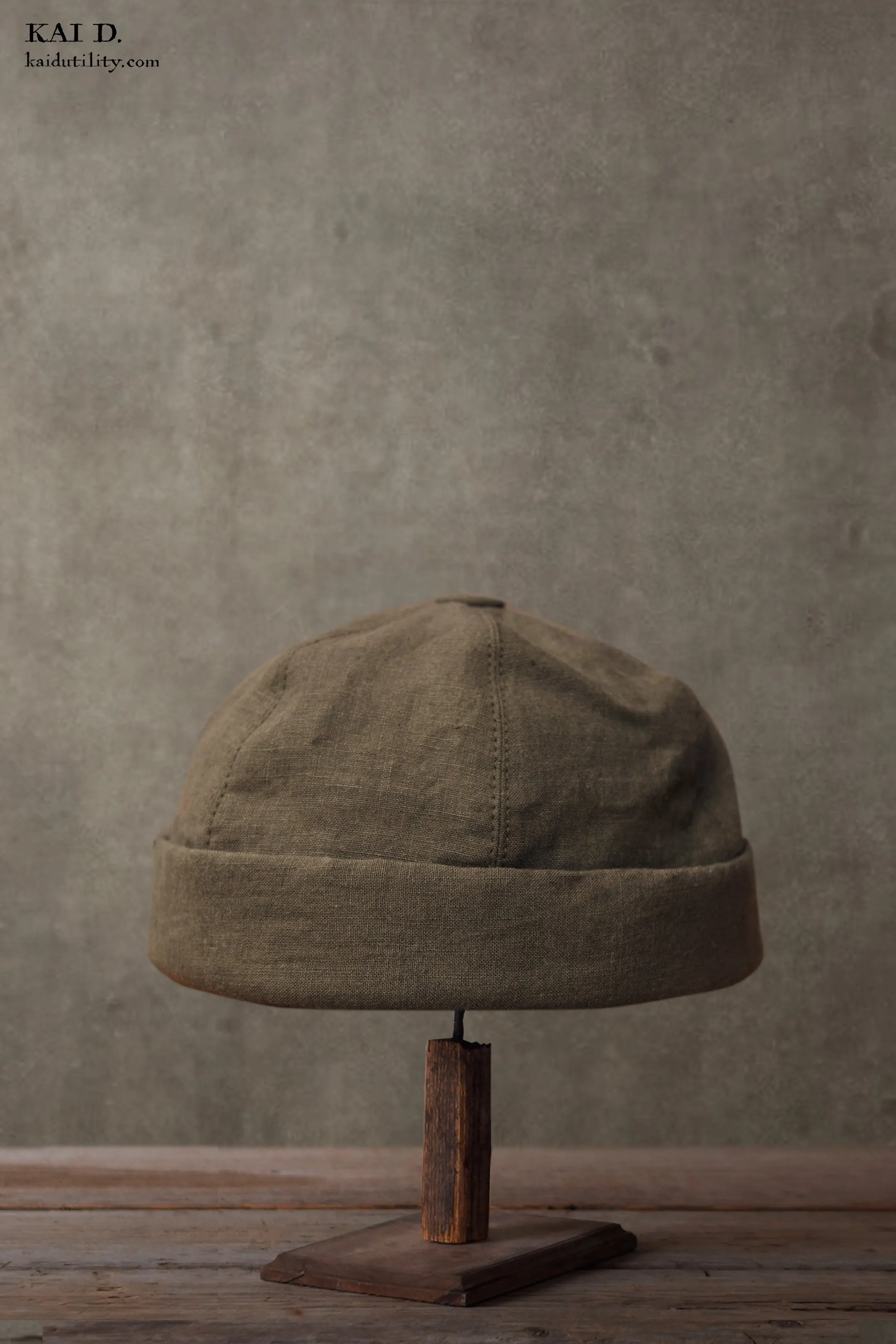 Watch Cap - Belgian linen - M, L