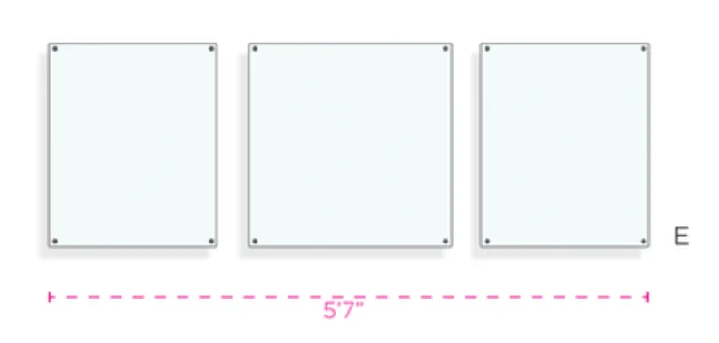 WS Gallery: "Armonia" Double Panel Frames